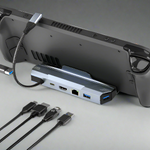 6-in-1 Steam Deck Dock with 4K HDMI & Gigabit Ethernet