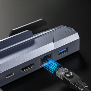 6-in-1 Steam Deck Dock with 4K HDMI & Gigabit Ethernet