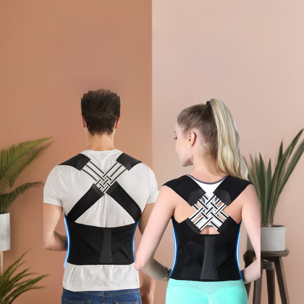 Adjustable Posture Corrector for Men and Women | Breathable Back Brace for Spine Support & Hunchback Relief