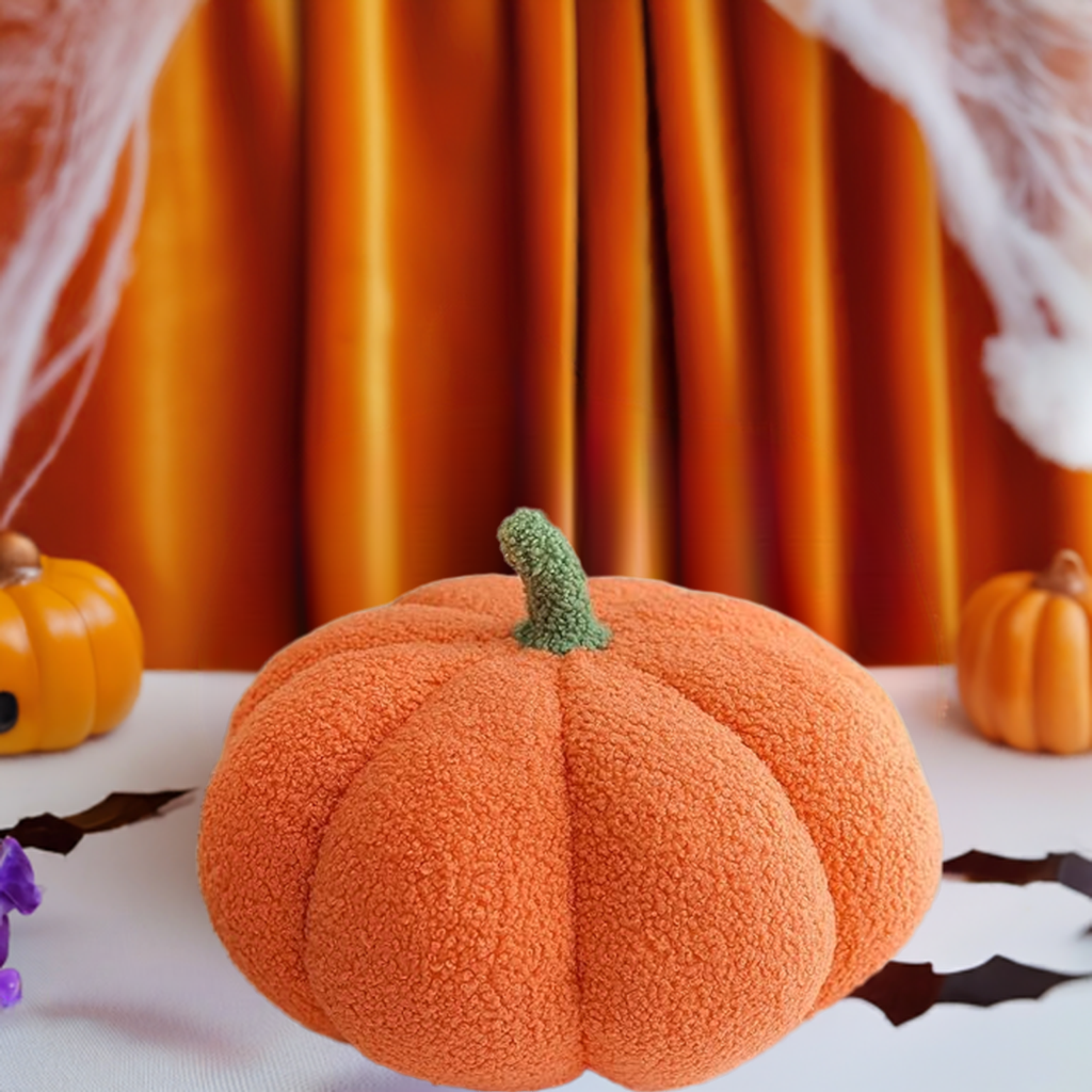 Adorable 3D Pumpkin Plush Pillows | Fall into Cozy Decor