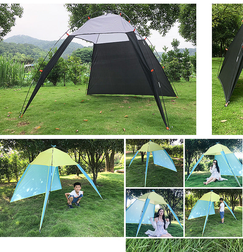 Automatic Pop-Up Beach Tent with UV Protection