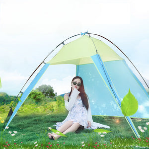 Automatic Pop-Up Beach Tent with UV Protection