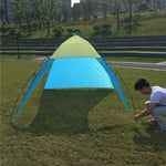 Automatic Pop-Up Beach Tent with UV Protection
