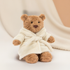 Cozy Bath Robe Plush Doll - Adorable Sleep Toy for Babies