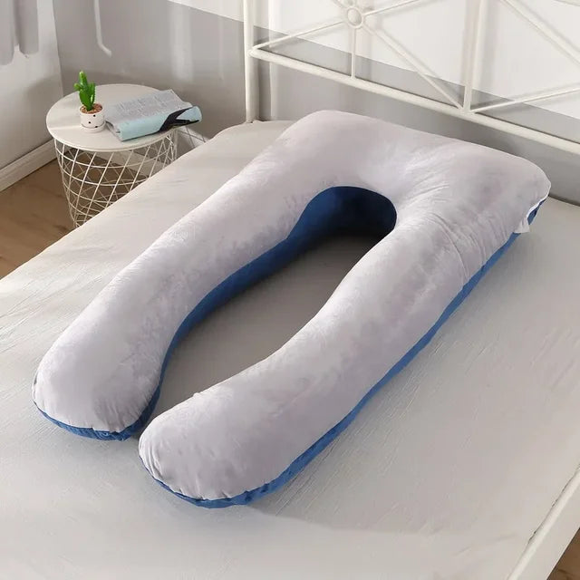 Cozy U-Shape Maternity Pillow | Ideal for Sleep & Breastfeeding