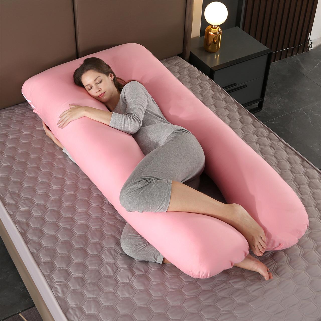 Cozy U-Shape Maternity Pillow | Ideal for Sleep & Breastfeeding