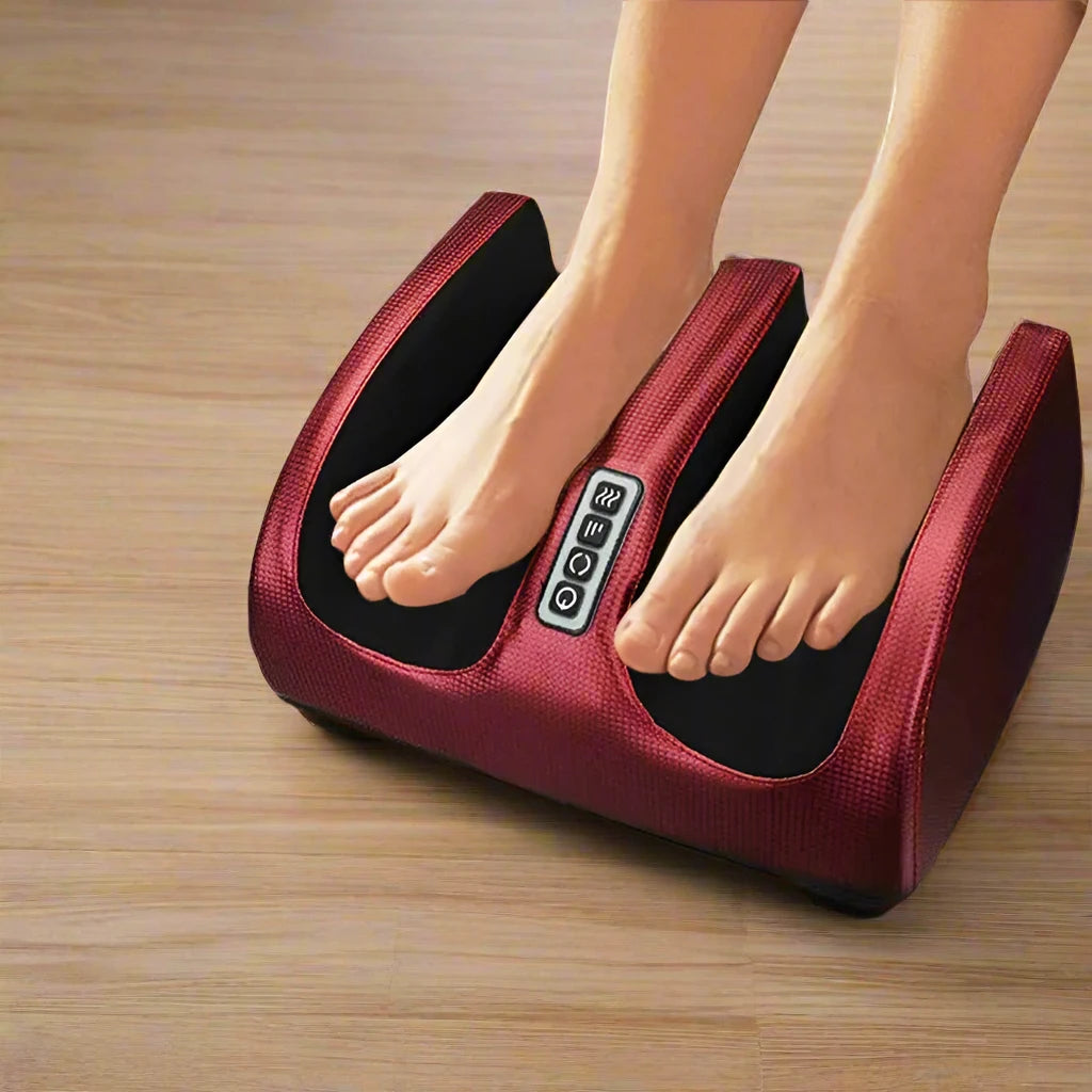 Electric Foot Massager with Heating Therapy & Hot Compression – Pain Relief & Muscle Relaxation Foot Spa