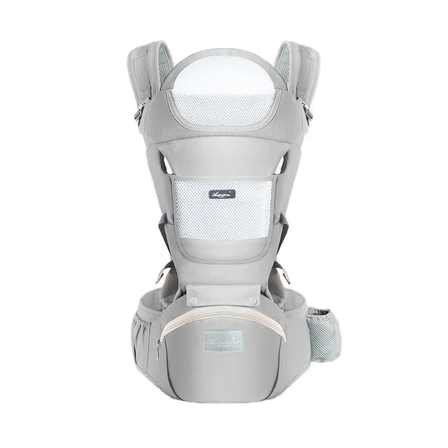 Ergonomic Baby Carrier Waist Stool – Multi-Functional Newborn to Toddler Kangaroo Bag