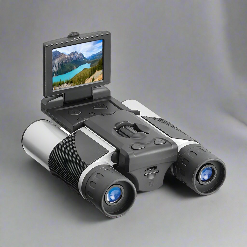 HD Digital Binocular with Starlight Night Vision & Screen for Bird Watching