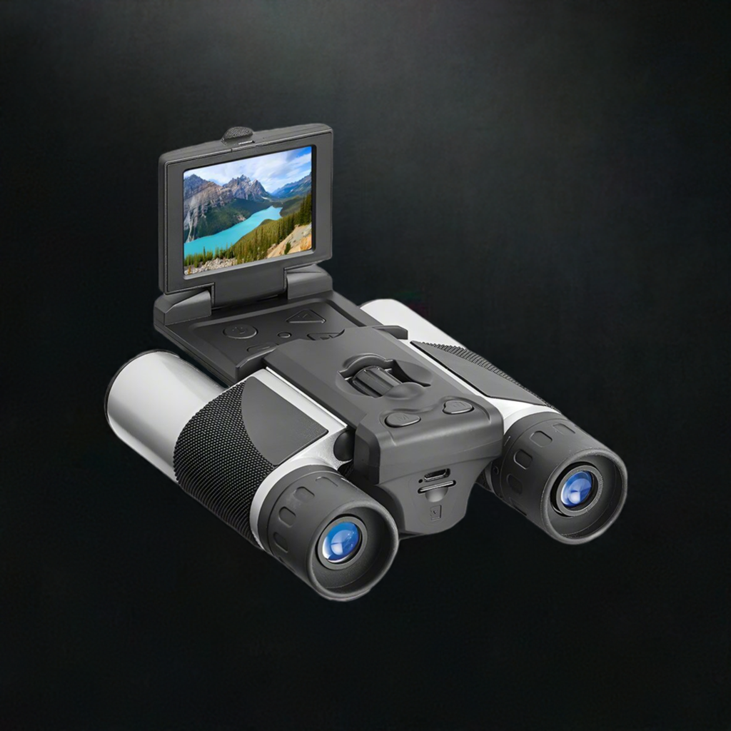 HD Digital Binocular with Starlight Night Vision & Screen for Bird Watching