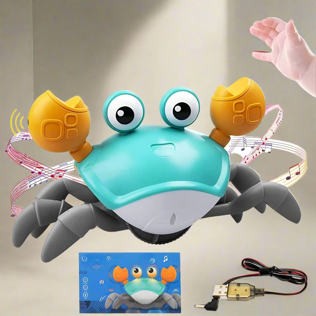 Interactive Dancing Crab Toy for Babies