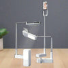 Portable Selfie Live Phone Stand with LED Light - Wireless Bluetooth Folding Tripod